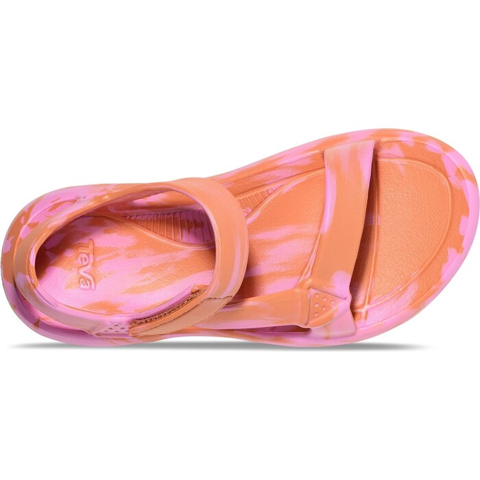 2024 Teva Mujer Hurricane Drift Huemix Sandalias 1134351 - Peach Bloom Swirl